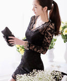 特価 レース 3タイプ セクシー 着痩せ ミニドレス キャバドレス MY2158-MLS1042