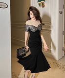 パーティードレス 高級感 キラキラ ゴージャス セクシー XH2-JY10119