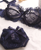 【６色】ブラ 下着 レース 可愛い ロマンティック風 XH9-AWY9160