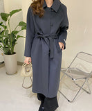 【3色】カシミヤ コート  高品質  チェスターコート オーバーサイズ  ウール XH2-BQL004