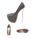 16CM ハイヒール パンプス ピカピカ 2色 新作 脚長効果 ゴージャス MY5-XL-MY-258-153