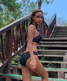 水着 ビキニ セクシー 新作 肌見せ 谷間魅せ YN7039