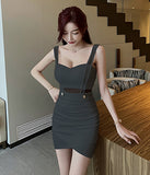 キャバドレス ミニドレス 着痩せ  セクシー 体型カバー  気質  新作 LT2-YM8705