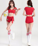 ワールドカップ  ミニドレス  チアリーディング服   ナイトクラブ  5TYPE  新作 LT2-SHWZ-2