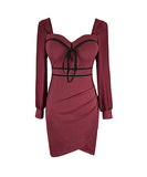 【4色】キャバドレス セクシー 指名 ガーリー ミニドレス XH2-YM8717