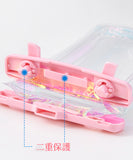 【2個セット】9.5×21cm 携帯防水カバー 携帯防水ケース お風呂 海水浴  スマホカバー MY9021