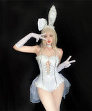 【日本発送・3日間到着】【4点セット】ハロウィン コスプレ セクシー バニーガール 可愛い 肌見せ XH2-XJ8643