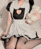 【2点セット】ハロウィンコスプレ可愛いメイド谷間魅せセクシーXH2-PR8065