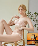 【3色】勝負下着 レース ブラ 大人可愛い 快適 ボリューム感 XH9-SMX1016