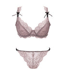 【６色】勝負下着 リボン 可愛い レース ボリューム感 XH9-MMZ9169