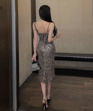 レオパード柄 セクシー 谷間魅せ ゴージャス 肌見せ ナイトクラブ XH2-LQE5097H418