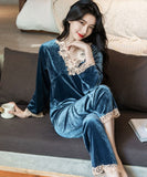 4色 フランネル 高見え 暖かい 柔らかい パジャマ ルームウェア MY8004