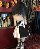 【4点セット】ハロウィン コスプレ ミニドレス キャバドレス かわいい 新作 MY2-XJ9002