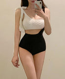 ビキニ 可愛い 着瘦せ chic セクシー 肌見せ モノキニ 温泉 XH7-KSD2802