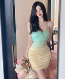 キャバドレス  ミニドレス  着瘦せ  清新感  伸縮性  激得 LT2-MLS7291