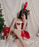 【3点セット】サンタ服 サンタバニーガール 可愛い クリスマス ふわふわ セクシー XH2-GR2435