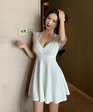 2色 レース ピカピカ 新作 ミニドレス キャバドレス クラブ キャバクラ MY2-YM8638