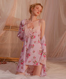 【2点セット】カワセクシー ルームウェア えちえち 花柄 サイド編み上げ レース XH8-GR19334