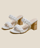 【3色】スリッパ 履きやすい スクエアトゥサンダル おしゃれ XH5-XL-YXB-11907-1