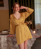 【4色】パジャマ 高級感 セクシー ルームウェア 大人可愛い XH8-GR2199