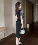 レース ゴージャス リボン 披露宴 二次会 パッチワーク XH2-JY20059