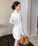 ミニドレス キャバスーツ   ゴージャス  高級感  披露宴  LT2-JY5406