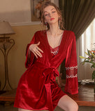 【2色】 ベロア  パジャマ セクシー パッチワーク バックレス  ルームウェア 新作　LT8-GR1707