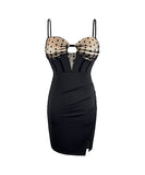 【3色】キャバドレス セクシー 指名 谷間魅せ ミニドレス XH2-YM8720