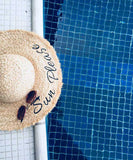 レディース 麦わら帽子UVカット小顔効果天然素材 通気性 涼しい 女性 ストローハット インスタ 話題XH9-LYYH005