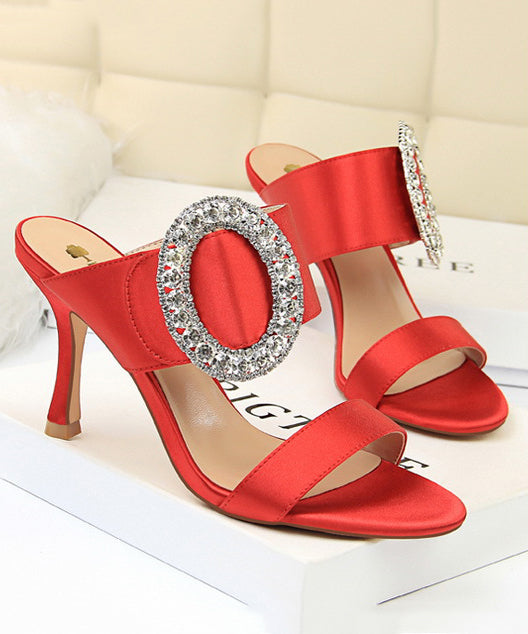 6色 新作 ハイヒール スリッパ 脚長効果 履きやすい MY5-DS566-1