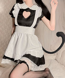 【2点セット】ハロウィンコスプレ可愛いメイド谷間魅せセクシーXH2-PR8065