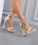 【２色】履きやすいハイヒール 美脚効果 大人可愛い  キャバ嬢 XH5-XL- JJM-368-2