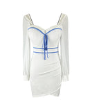 【4色】キャバドレス セクシー 指名 ガーリー ミニドレス XH2-YM8717