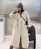 【2色】秋新作 カシミヤ コート 高品質 オーバーサイズ チェスターコート ウール XH2-BQL001