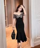 パーティードレス 高級感 キラキラ ゴージャス セクシー XH2-JY10119