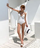 インスタ映え モノキニ 無地 ゴージャス 高見え 新作 水着 ビキニ タンキニ 着痩せ MY7-KDS2207