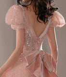 輝く ゴージャス パーティードレス 披露宴  コンサート  年末演芸  上品  LT2-MDS10/15