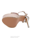 ２色 セクシー ハイヒール 脚長効果 おしゃれ キラキラ XH5-XL-ALT-1111-1