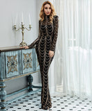 ロングドレス パーティードレス 結婚式 パーティー ピカピカ レース XY2-PC-M0032