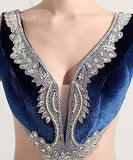 セクシー  キラキラ ロングドレス ゴージャス  高級感 二次会 披露宴 LT2-HX88