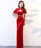 3色 ロングドレス  ナイトドレス   セクシー  宴会  肌見せ 指名  高級感 LT2-XYD3612