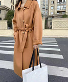 【3色】カシミヤ コート  高品質  チェスターコート オーバーサイズ  ウール XH2-BQL003