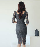 レース  キラキラ ロングドレス  パーティードレス 指名 二次会 LT2-ZED880811E49