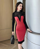 手作り ロングドレス  セレブ風  高級感  チュール  着瘦せ  パフスリーブ 気質  LT2-JY10170