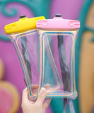 【2個セット】9.5×21cm 携帯防水カバー 携帯防水ケース お風呂 海水浴  スマホカバー MY9021