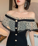 宴会 披露宴 オルターネック チュール セクシー 華奢感 XH2-JY3870