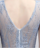 透明感  Vネック  キラキラ ロングドレス ゴージャス  高級感 二次会 披露宴 LT2-HX116