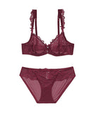 【4色】レース ブラ ボリューム感 美乳 セクシー 下着 可愛い XH9-QZM9168