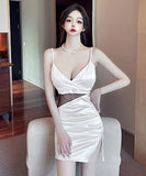 キャバドレス  ミニドレス  セクシー  指名  肌見せ キラキラ LT2-MLS7432