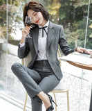 【上下セット】2色 スカート・ズボン 新作 スーツ セット ゴージャス MY2-LZ-XXN929